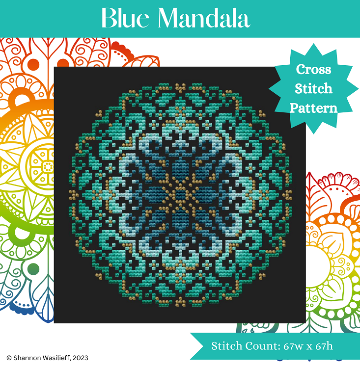 Shannon Christine - Blue Mandala