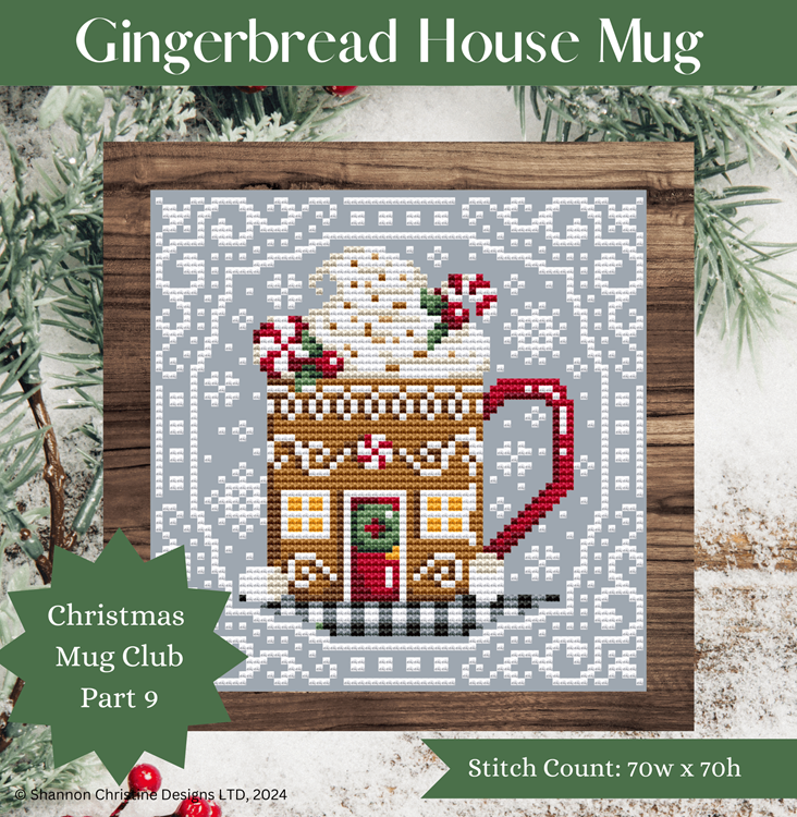 Shannon Christine - Gingerbread House Mug