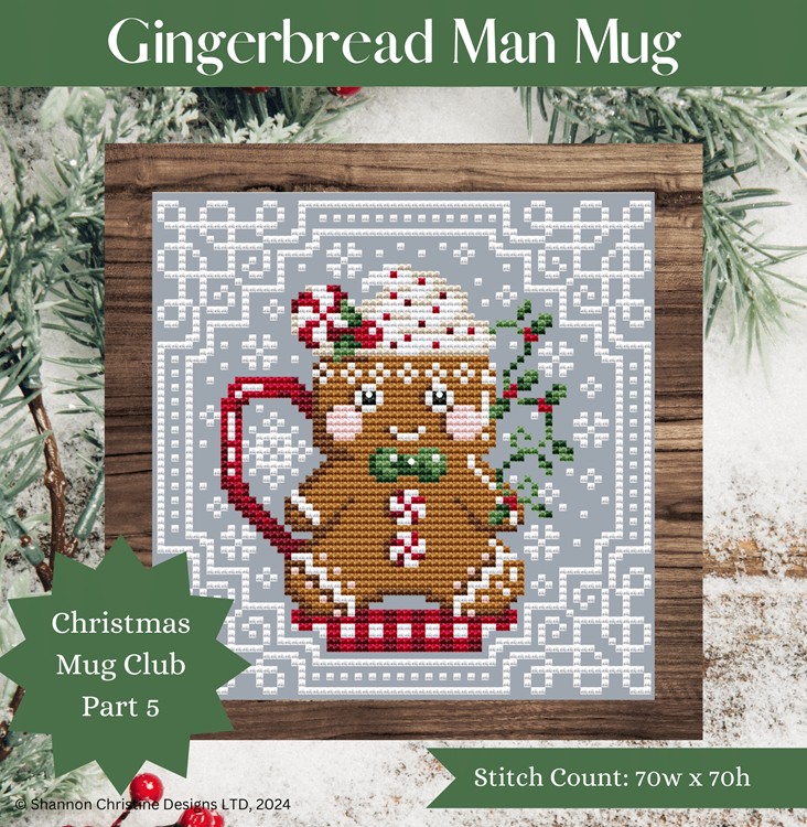Shannon Christine - Gingerbread Man Mug