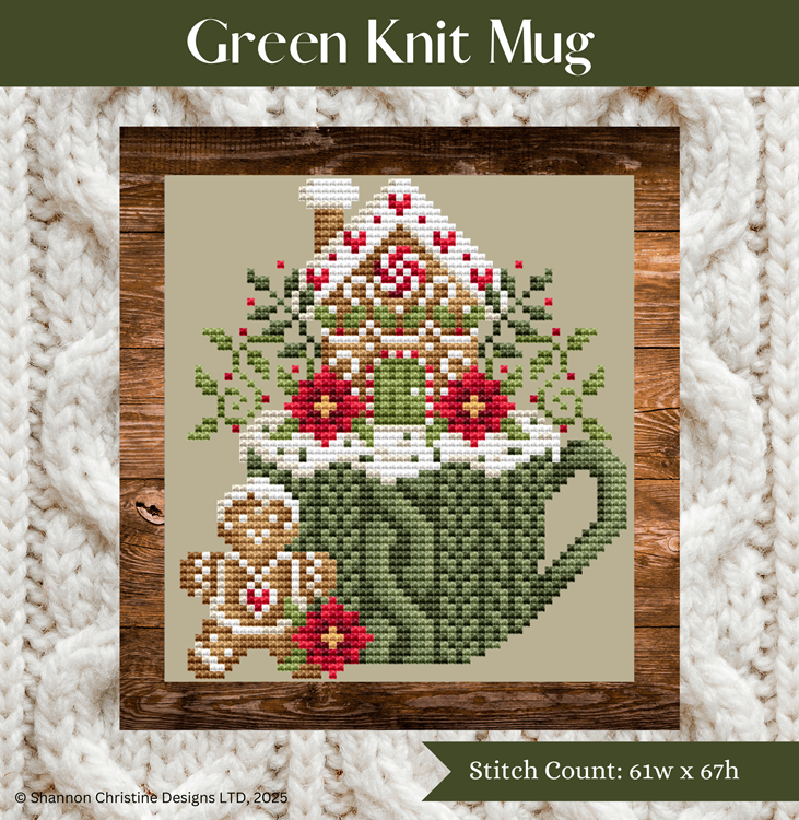 Shannon Christine - Green Knit Mug