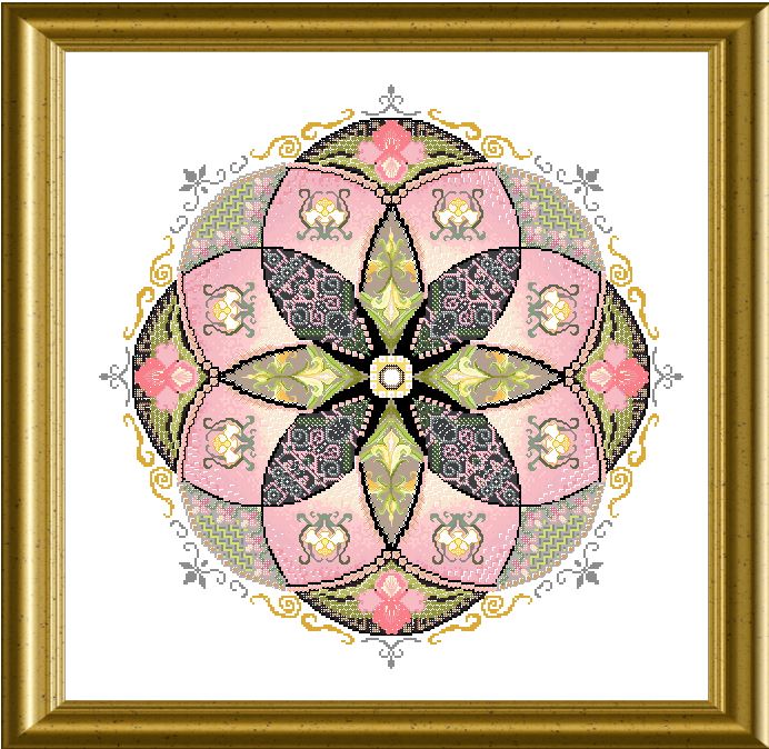 A-Mazing Art Nouveau Lily Caleidoscope