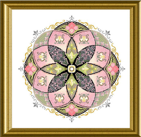 A-Mazing Art Nouveau Lily Caleidoscope