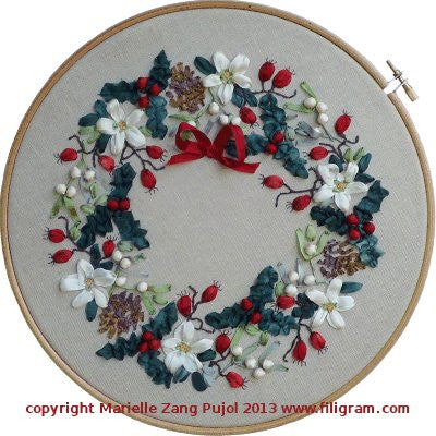 Ribbon's Christmas Wreath