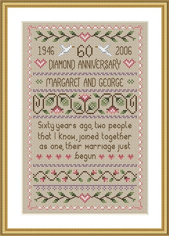 Diamond Anniversary Sampler