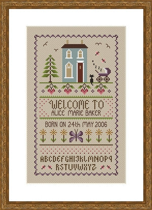 New Baby Sampler