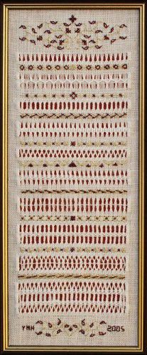 Beginner's Drawn Threadwork Sampler I